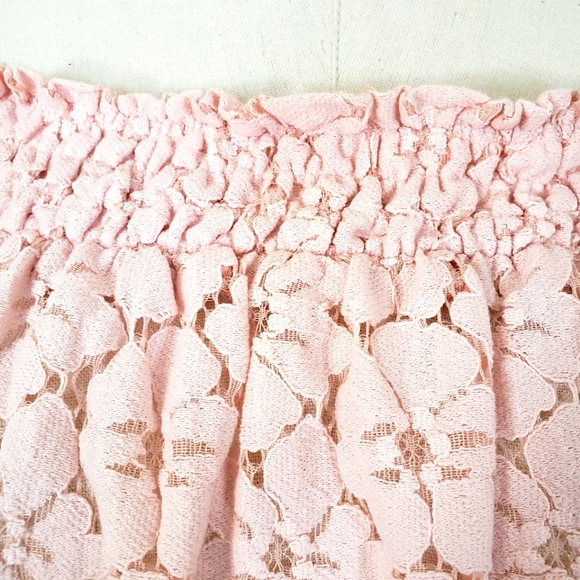 Active USA Cropped Lace Top -- NWOT - Picture 5 of 10